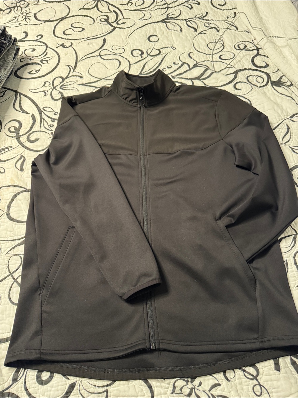 Russell Athletic Black Full-Zip Performance Jacket
